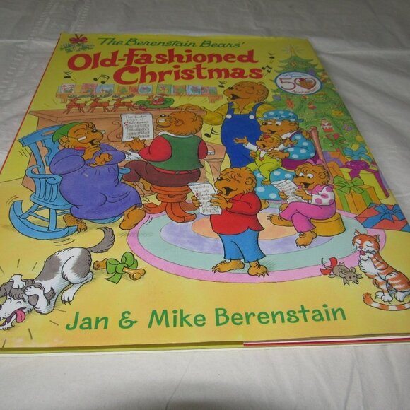 The Berenstain Bears OLD-FASHIONED CHRISTMAS Hardcover Color Illustrated Age 3-8 - Picture 2 of 4